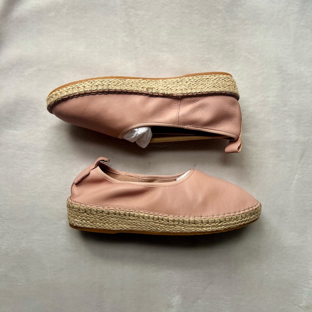 Cole Haan Pink Leather Espadrilles